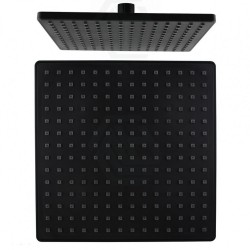225mm 9” ABS Square Black  Rainfall Shower Head 225mm 9” ABS Square Black  Rainfall Shower Head